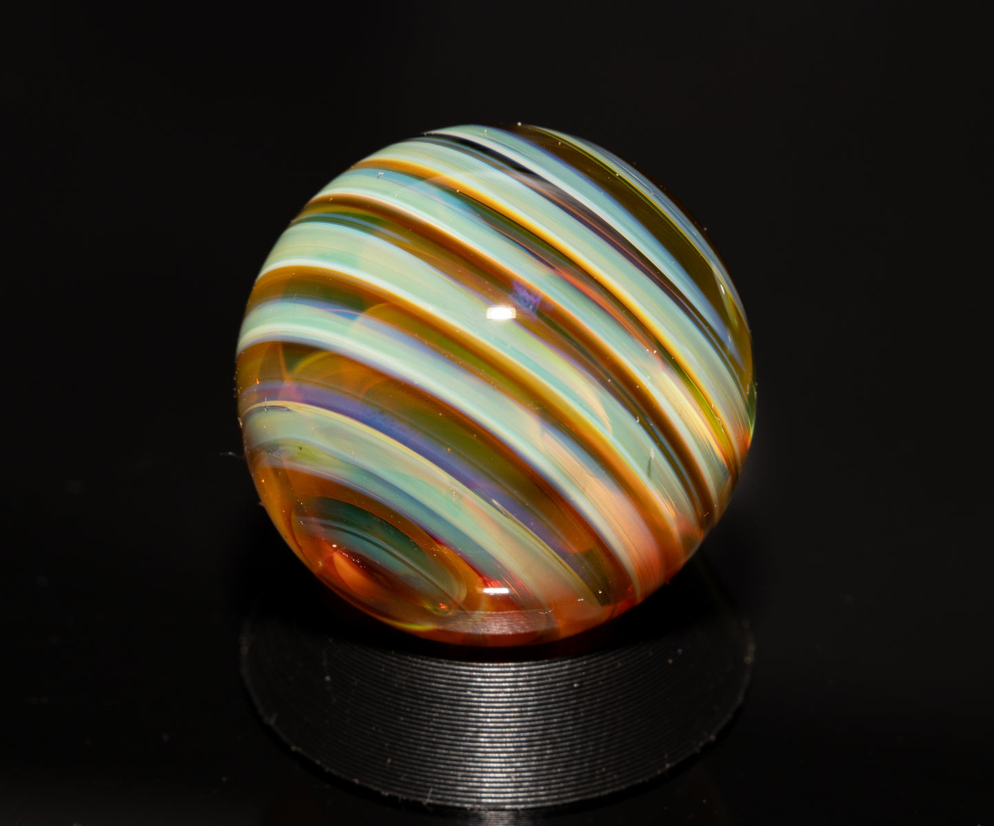 Matching Solid Color Marble Set | 25mm Glass Marbles | Handblown Borosilicate Glass | Collectible Functional Glass
