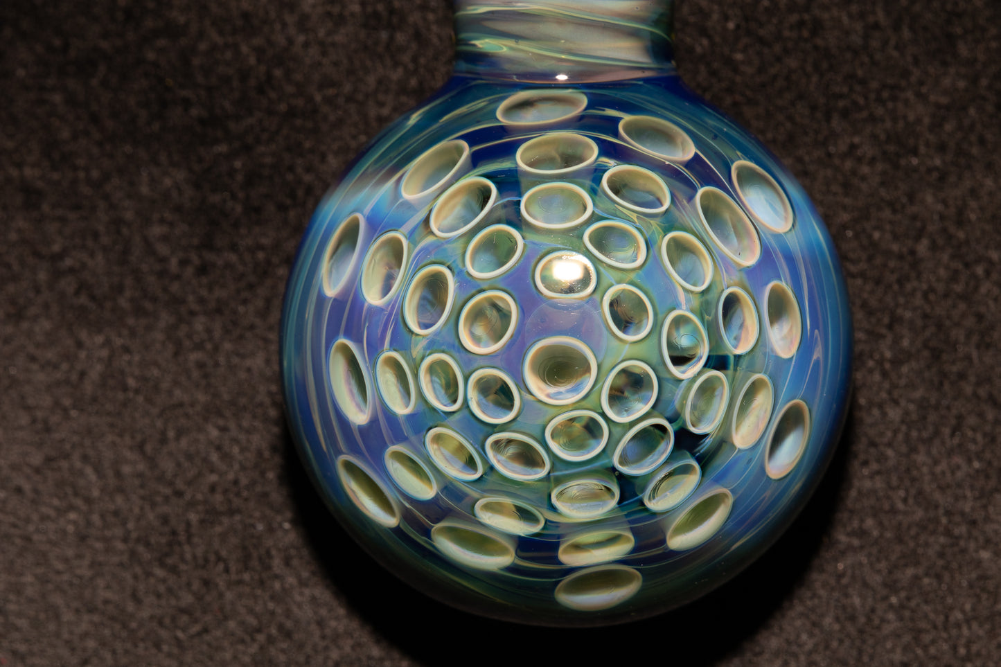 Handmade Glass Lotus Pendant | Symbol of Growth & Transformation | Artistic Necklace | One of a Kind Jewelry