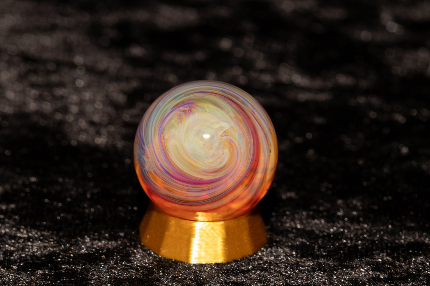 Matching Solid Color Marble Set | 25mm Glass Marbles | Handblown Borosilicate Glass | Collectible Functional Glass