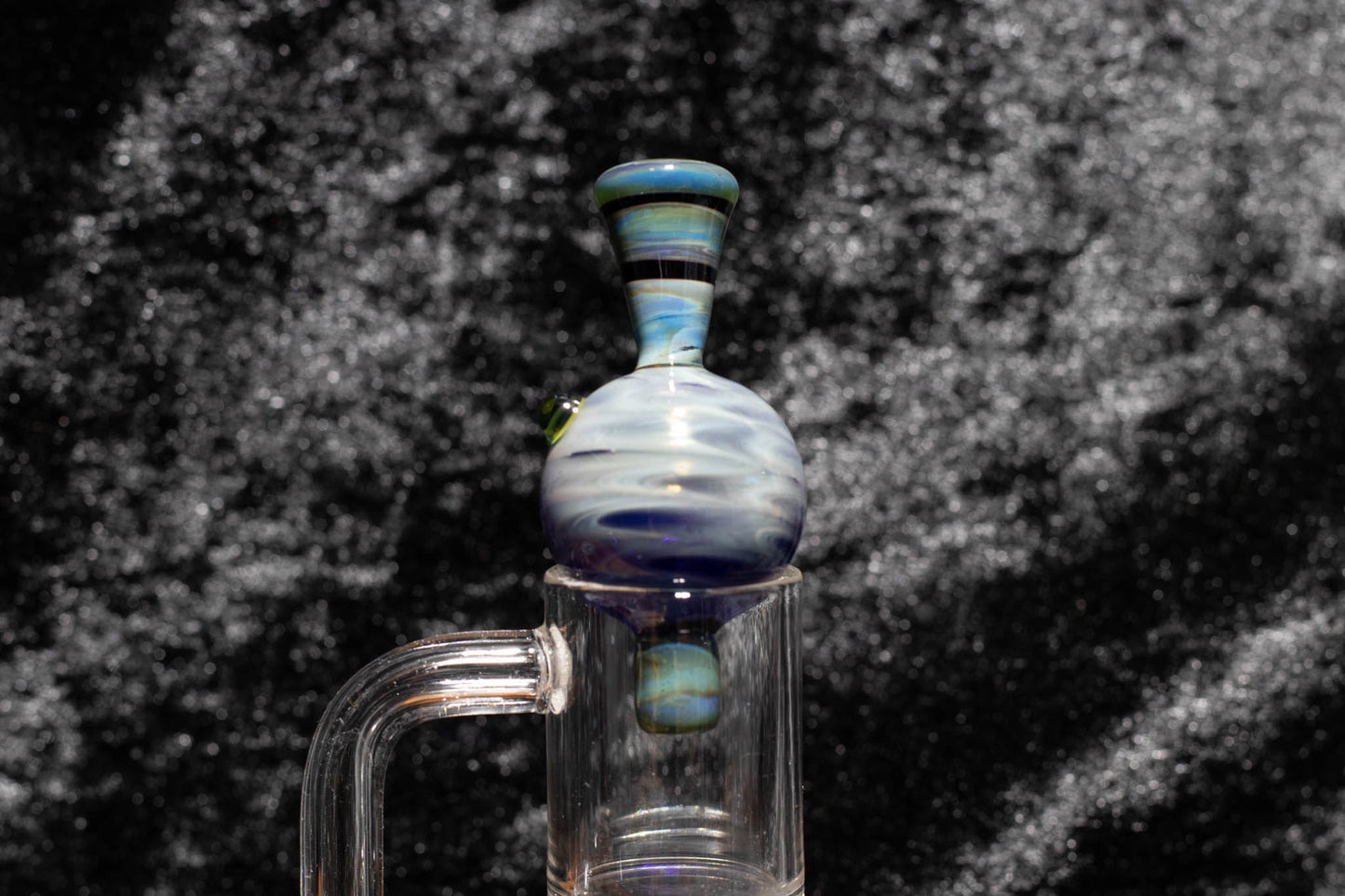 Heady Glass Top | 20-25mm Quartz Fit | Heady Bubble Cap | Functional Glass Piece