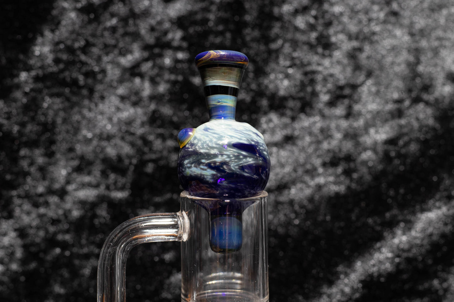 Heady Glass Top | 20-25mm Quartz Fit | Heady Bubble Cap | Functional Glass Piece