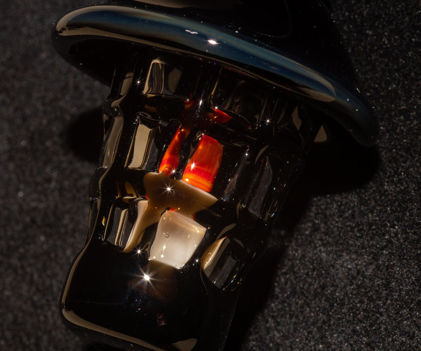 Ship Lantern Glass Pendant | Handmade Victorian Street Lamp | Glass Candle Necklace Old Antique style Jewelry | Sculpted Art Flame Pendants