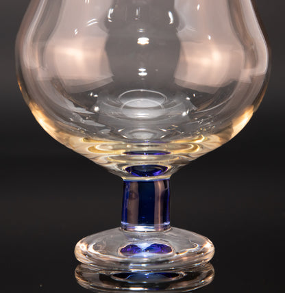 Artisan Handblown Whiskey Glass | Glencairn Style Tasting Cup | Brandy Snifter | Cognac Goblet for Home Bar