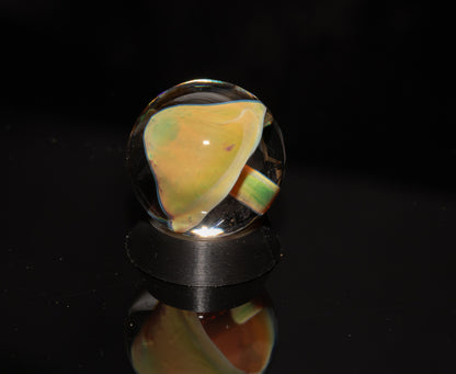 Mushroom Glass Marble Set | 25mm Glass Marbles | Handblown Borosilicate Glass | Collectible Functional Glass