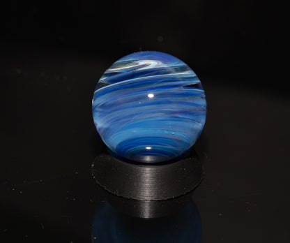 Matching Solid Color Marble Set | 25mm Glass Marbles | Handblown Borosilicate Glass | Collectible Functional Glass