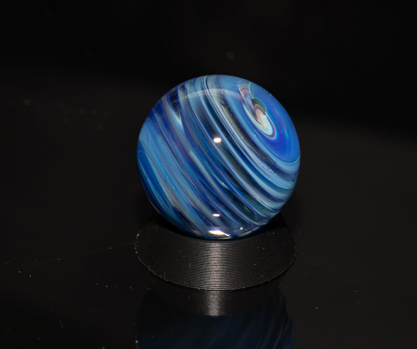Matching Solid Color Marble Set | 25mm Glass Marbles | Handblown Borosilicate Glass | Collectible Functional Glass