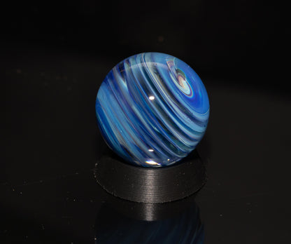 Matching Solid Color Marble Set | 25mm Glass Marbles | Handblown Borosilicate Glass | Collectible Functional Glass