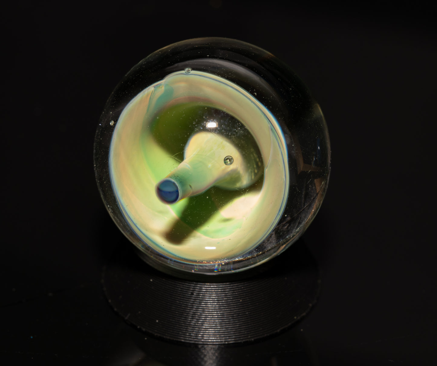 Mushroom Glass Marble Set | 25mm Glass Marbles | Handblown Borosilicate Glass | Collectible Functional Glass