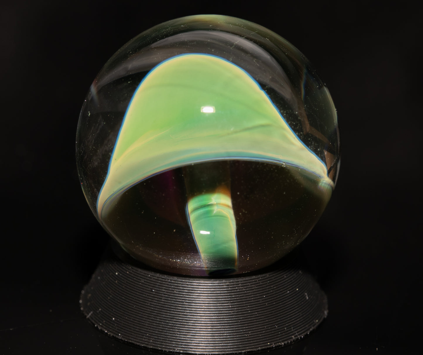 Mushroom Glass Marble Set | 25mm Glass Marbles | Handblown Borosilicate Glass | Collectible Functional Glass