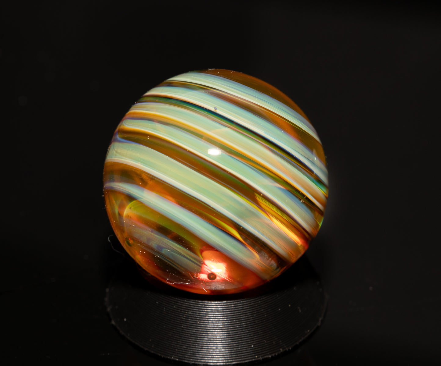 Matching Solid Color Marble Set | 25mm Glass Marbles | Handblown Borosilicate Glass | Collectible Functional Glass