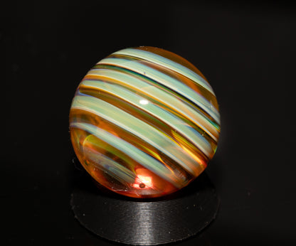 Matching Solid Color Marble Set | 25mm Glass Marbles | Handblown Borosilicate Glass | Collectible Functional Glass