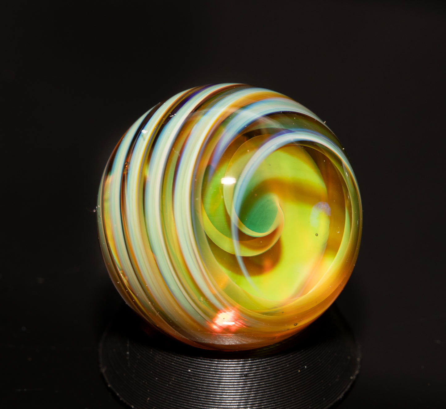 Matching Solid Color Marble Set | 25mm Glass Marbles | Handblown Borosilicate Glass | Collectible Functional Glass