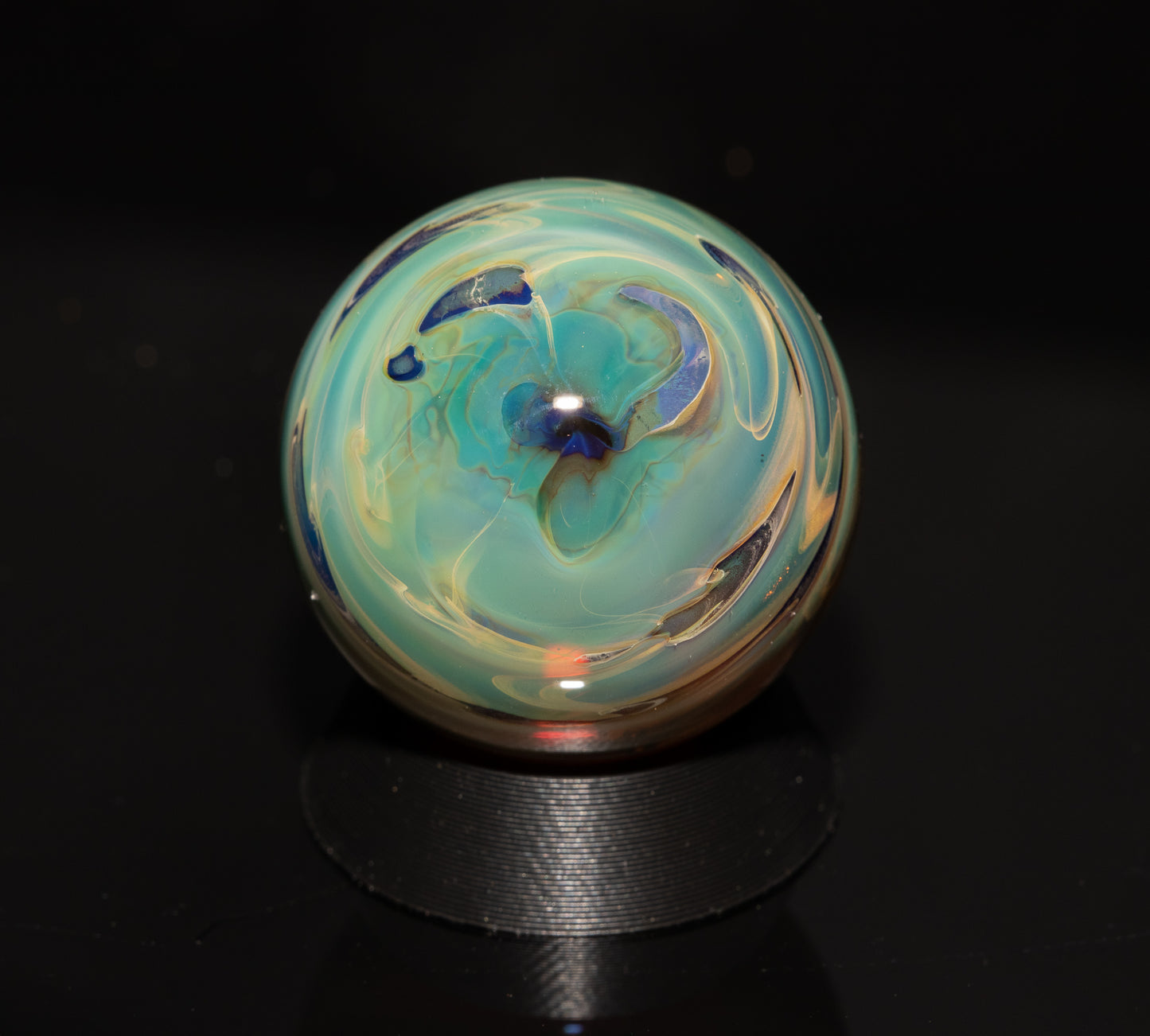 Matching Solid Color Marble Set | 25mm Glass Marbles | Handblown Borosilicate Glass | Collectible Functional Glass