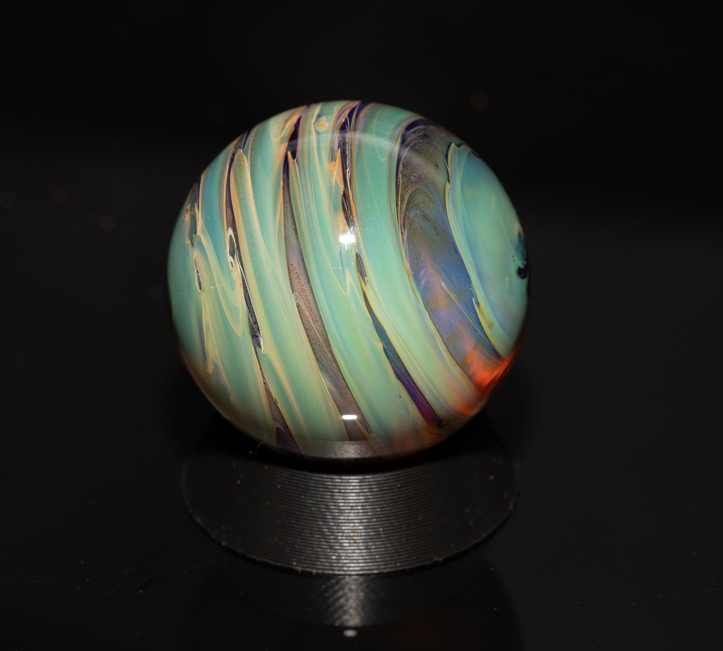 Matching Solid Color Marble Set | 25mm Glass Marbles | Handblown Borosilicate Glass | Collectible Functional Glass