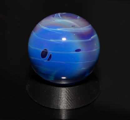 Matching Solid Color Marble Set | 25mm Glass Marbles | Handblown Borosilicate Glass | Collectible Functional Glass