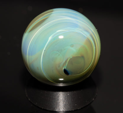 Matching Solid Color Marble Set | 25mm Glass Marbles | Handblown Borosilicate Glass | Collectible Functional Glass
