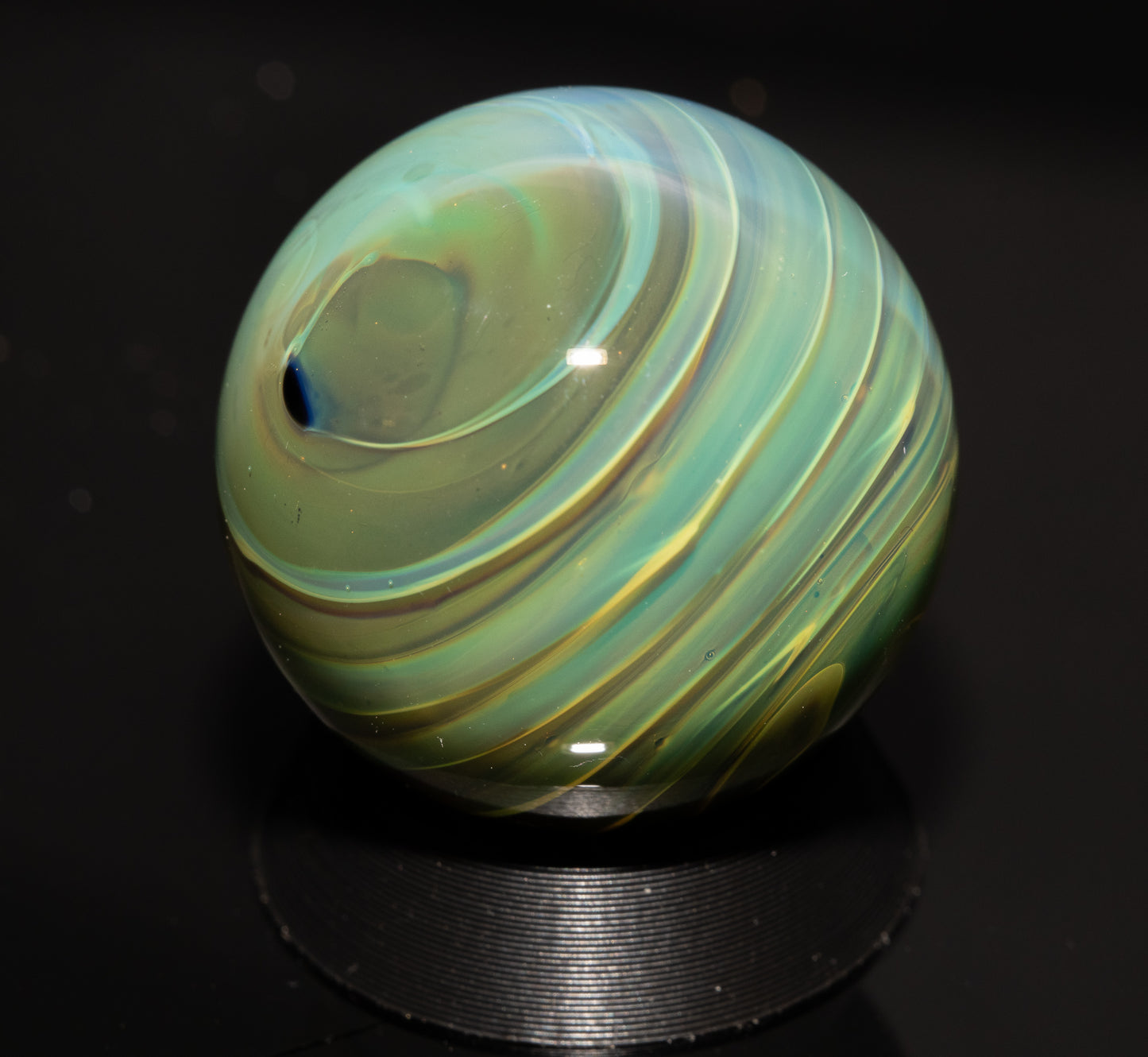 Matching Solid Color Marble Set | 25mm Glass Marbles | Handblown Borosilicate Glass | Collectible Functional Glass