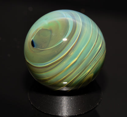 Matching Solid Color Marble Set | 25mm Glass Marbles | Handblown Borosilicate Glass | Collectible Functional Glass
