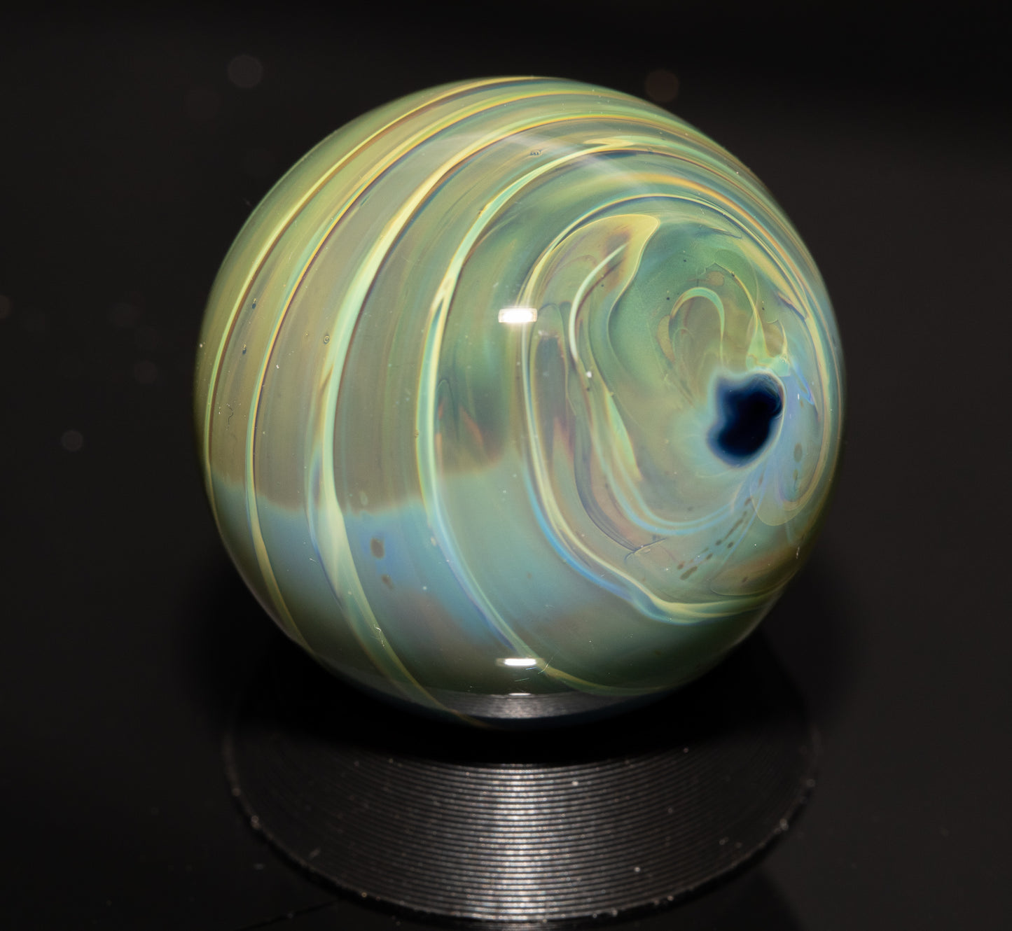 Matching Solid Color Marble Set | 25mm Glass Marbles | Handblown Borosilicate Glass | Collectible Functional Glass