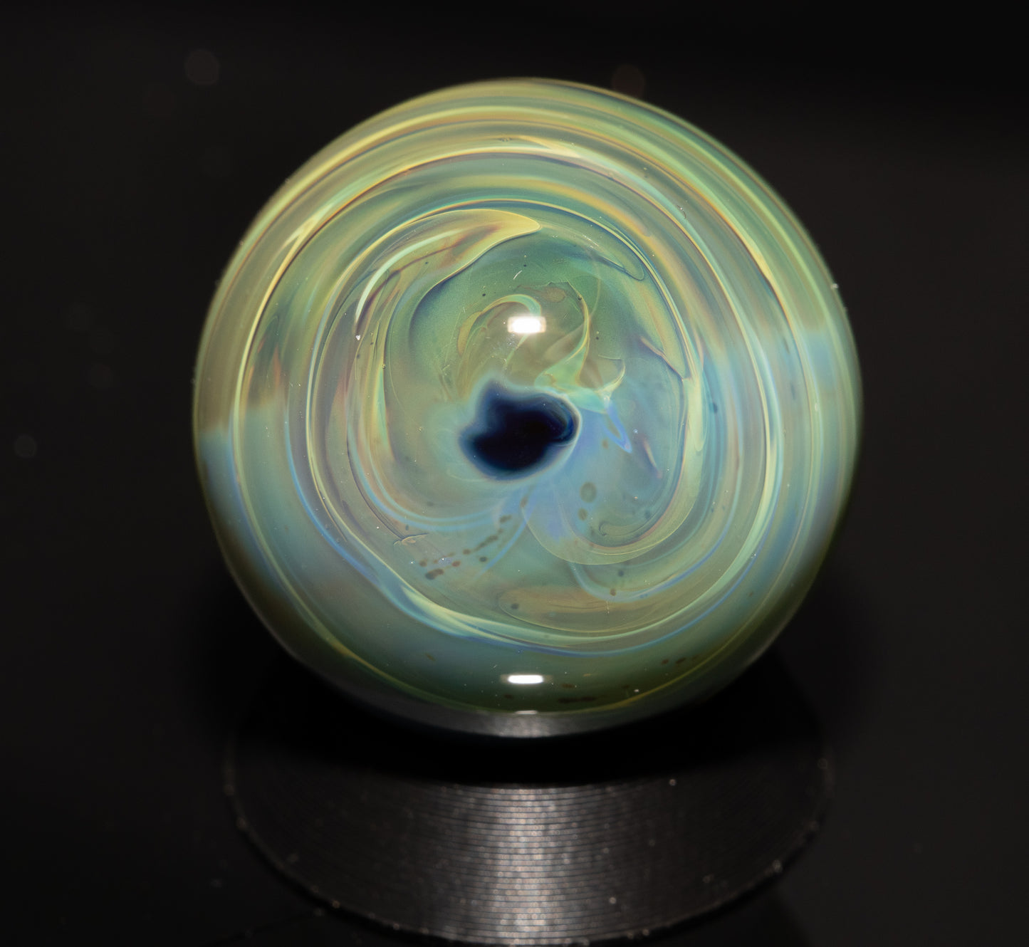 Matching Solid Color Marble Set | 25mm Glass Marbles | Handblown Borosilicate Glass | Collectible Functional Glass