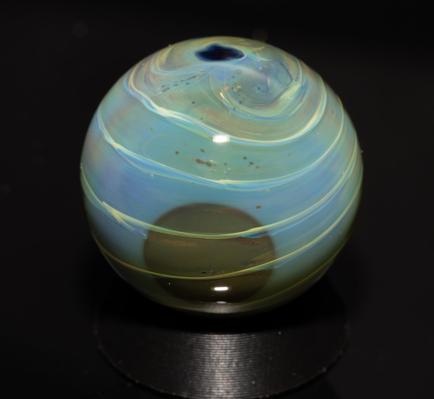 Matching Solid Color Marble Set | 25mm Glass Marbles | Handblown Borosilicate Glass | Collectible Functional Glass