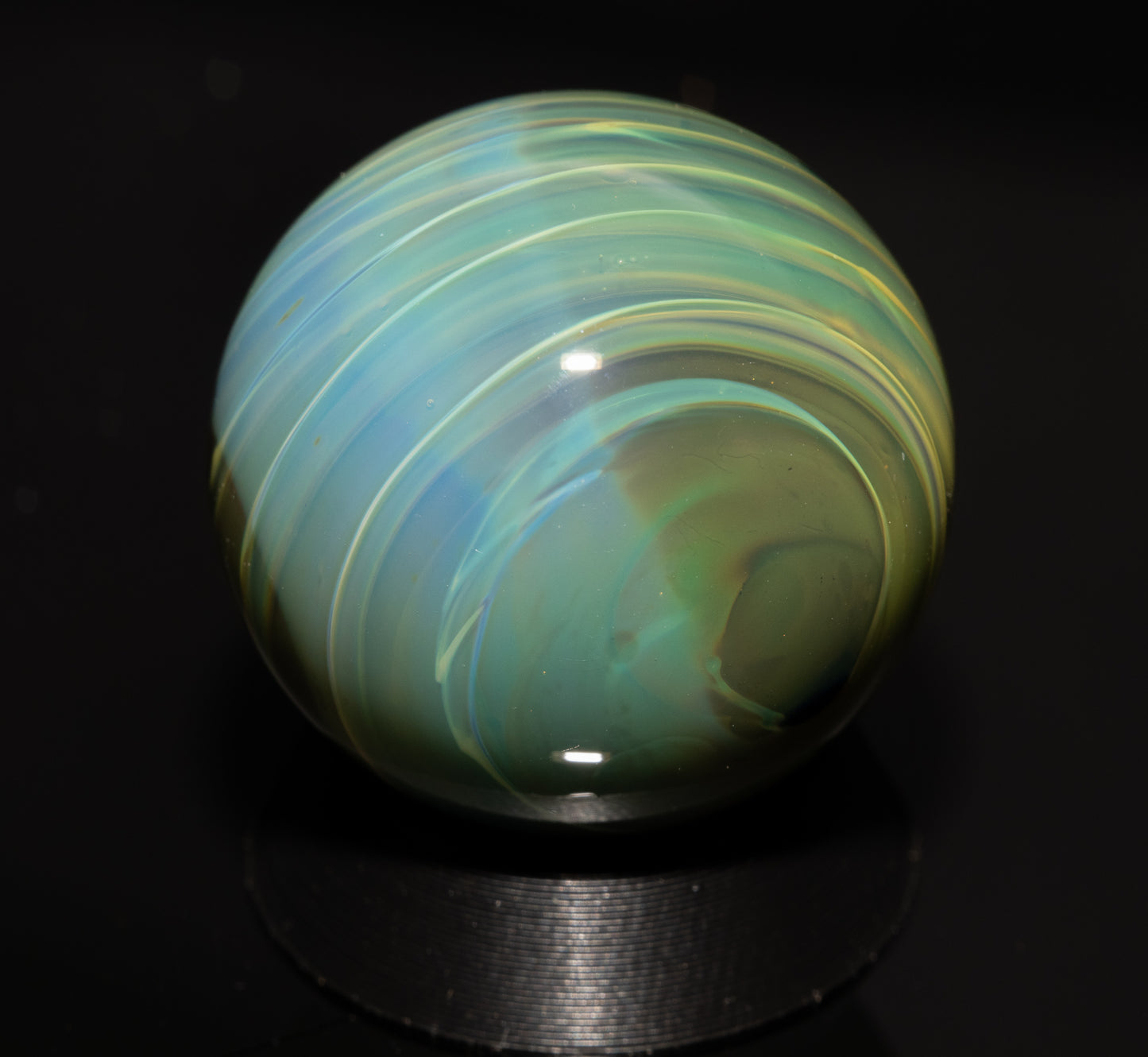 Matching Solid Color Marble Set | 25mm Glass Marbles | Handblown Borosilicate Glass | Collectible Functional Glass