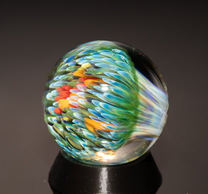 Coral Reef Display Marble Set | Four Piece Borosilicate Glass Art