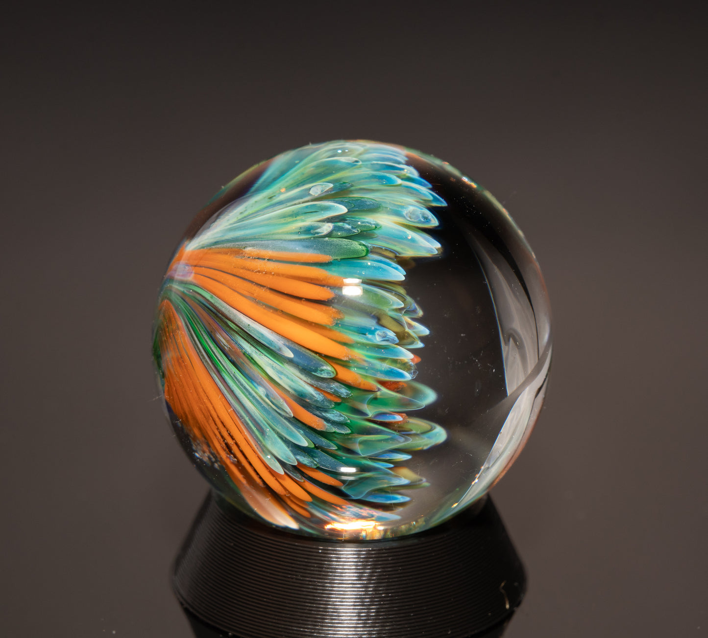 Deep Ocean Glass Marble Set | 4-Piece Handblown Borosilicate Collection