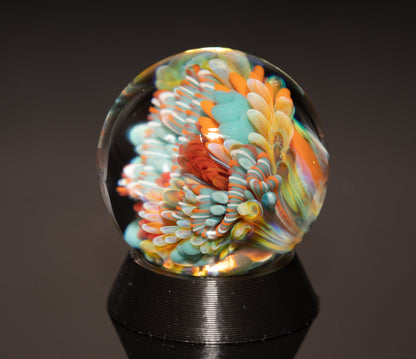 Ocean Current Glass Marble Set | Four Piece Handblown Borosilicate Art