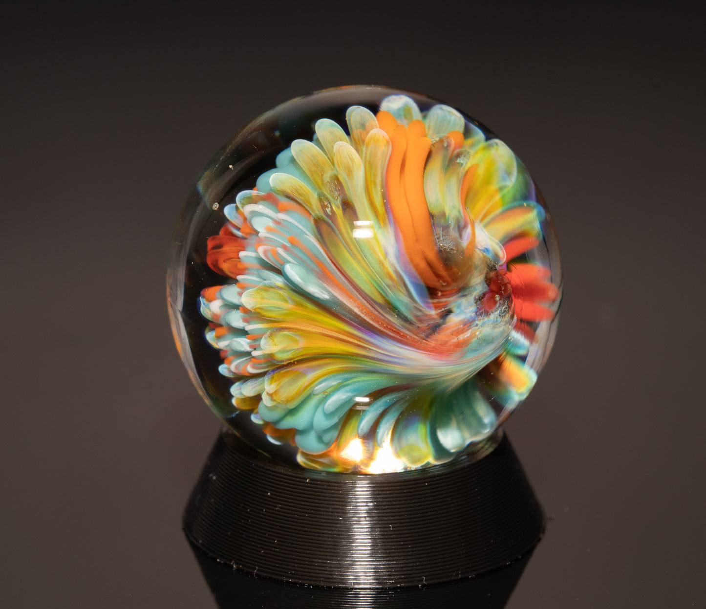 Ocean Current Glass Marble Set | Four Piece Handblown Borosilicate Art