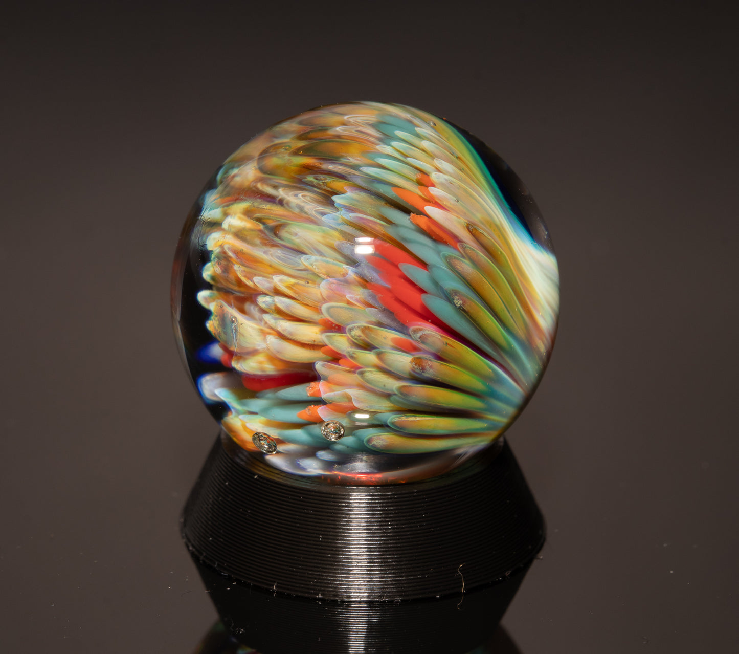 Undersea Inspired Glass Marble Set | 4-Piece Borosilicate Marble Collection