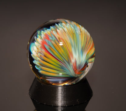 Undersea Inspired Glass Marble Set | 4-Piece Borosilicate Marble Collection