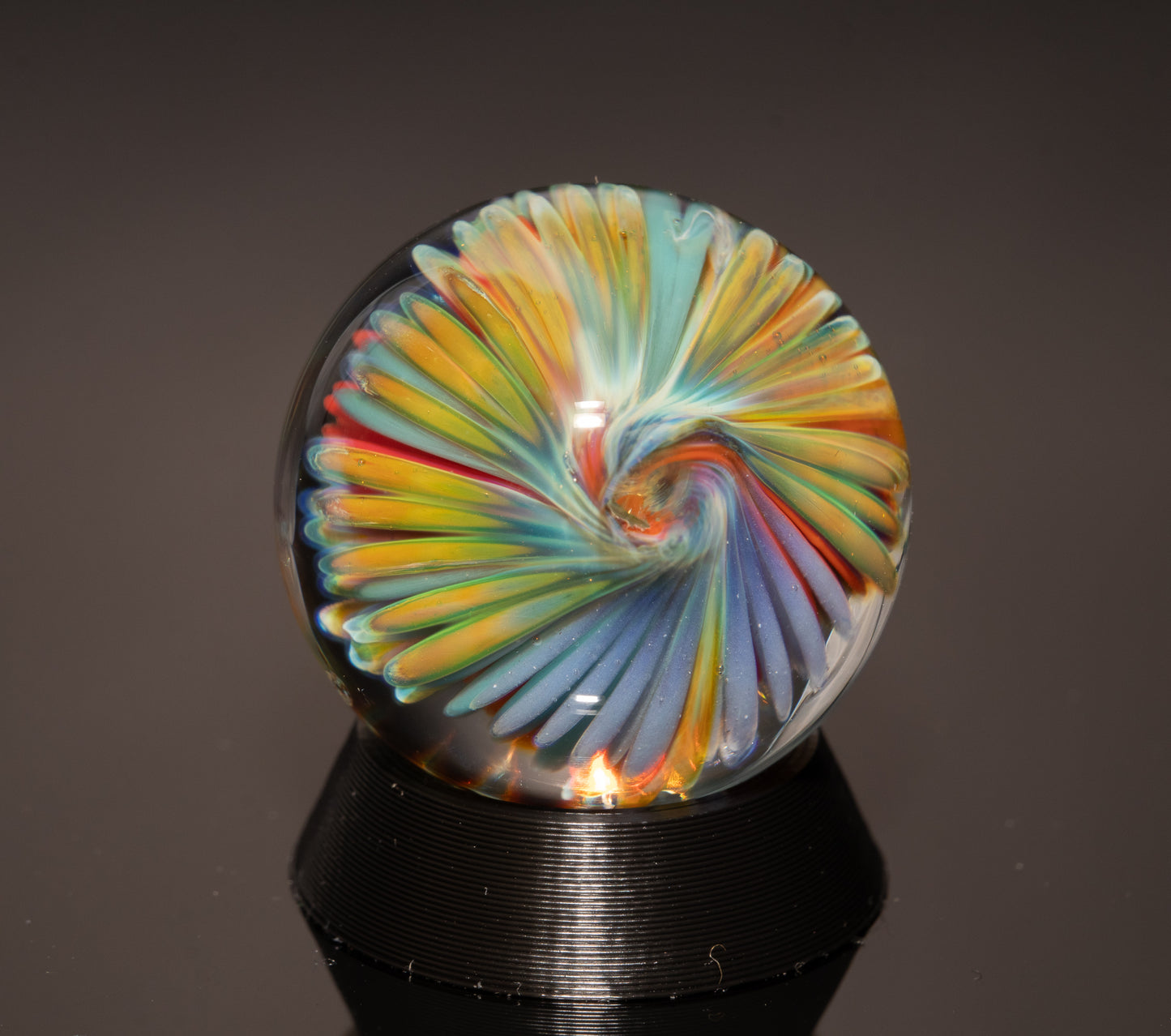 Undersea Inspired Glass Marble Set | 4-Piece Borosilicate Marble Collection