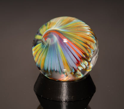 Undersea Inspired Glass Marble Set | 4-Piece Borosilicate Marble Collection