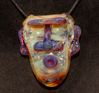 Handcrafted Glass Tiki Pendant | Island Vibes Jewelry | Beach & Ocean Dream Necklace | Cult of Tiki