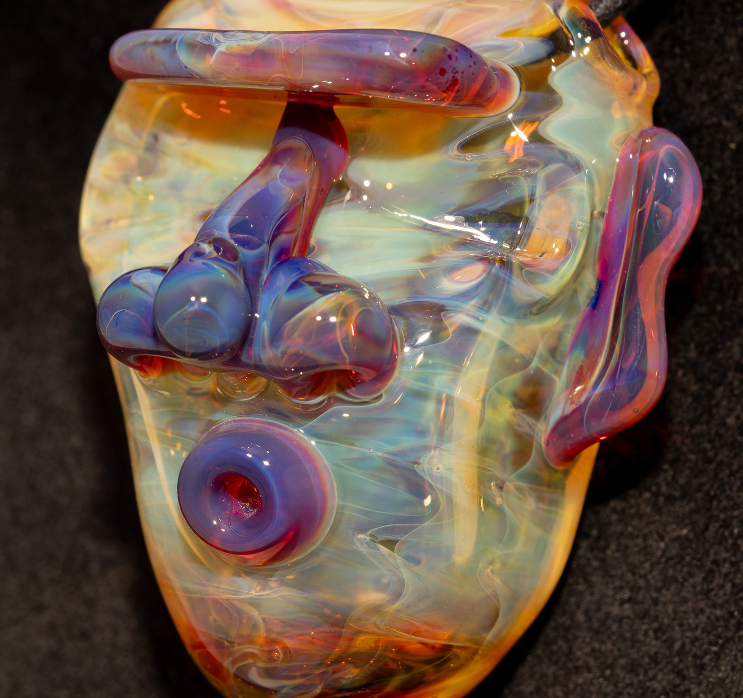 Handcrafted Glass Tiki Pendant | Island Vibes Jewelry | Beach & Ocean Dream Necklace | Cult of Tiki