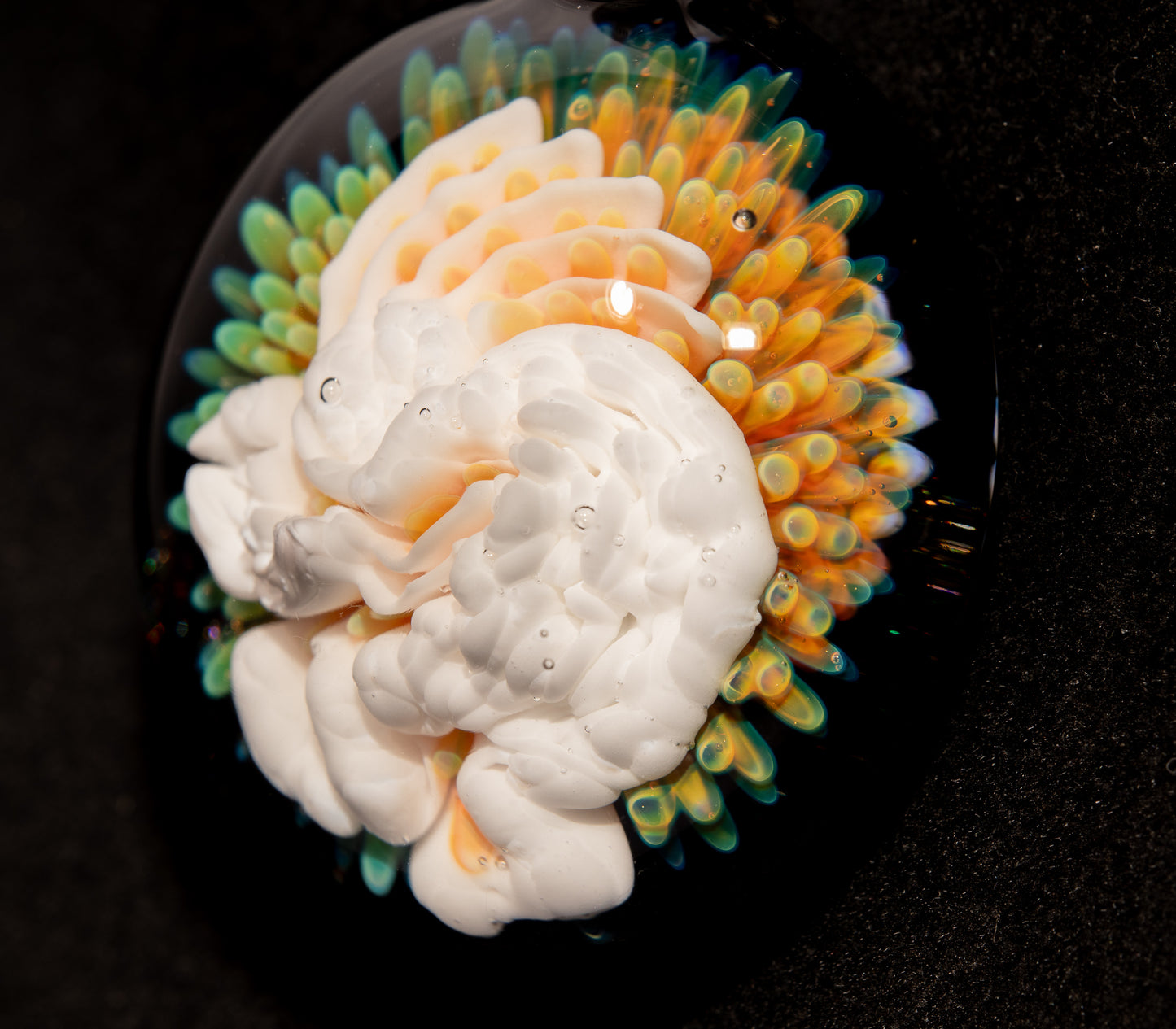 Kokopelli Pendant | Handblown Glass Jewelry | Tribal Spirit Design | Native American Inspired Art | Desert Flute Totem