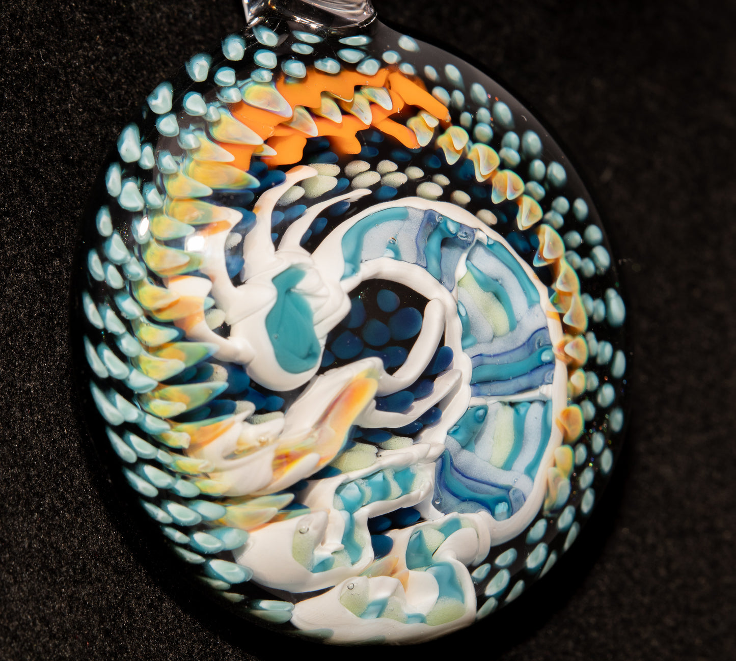 Kokopelli Glass Art Pendant | Tribal Boho Jewelry | Handcrafted Spirit Flute Talisman | Desert Vibes Necklace