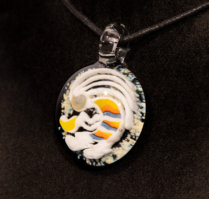 Glass Kokopelli Necklace | Southwestern Style Jewelry | Heady Borosilicate Pendant | Desert Charm