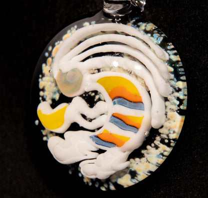Glass Kokopelli Necklace | Southwestern Style Jewelry | Heady Borosilicate Pendant | Desert Charm