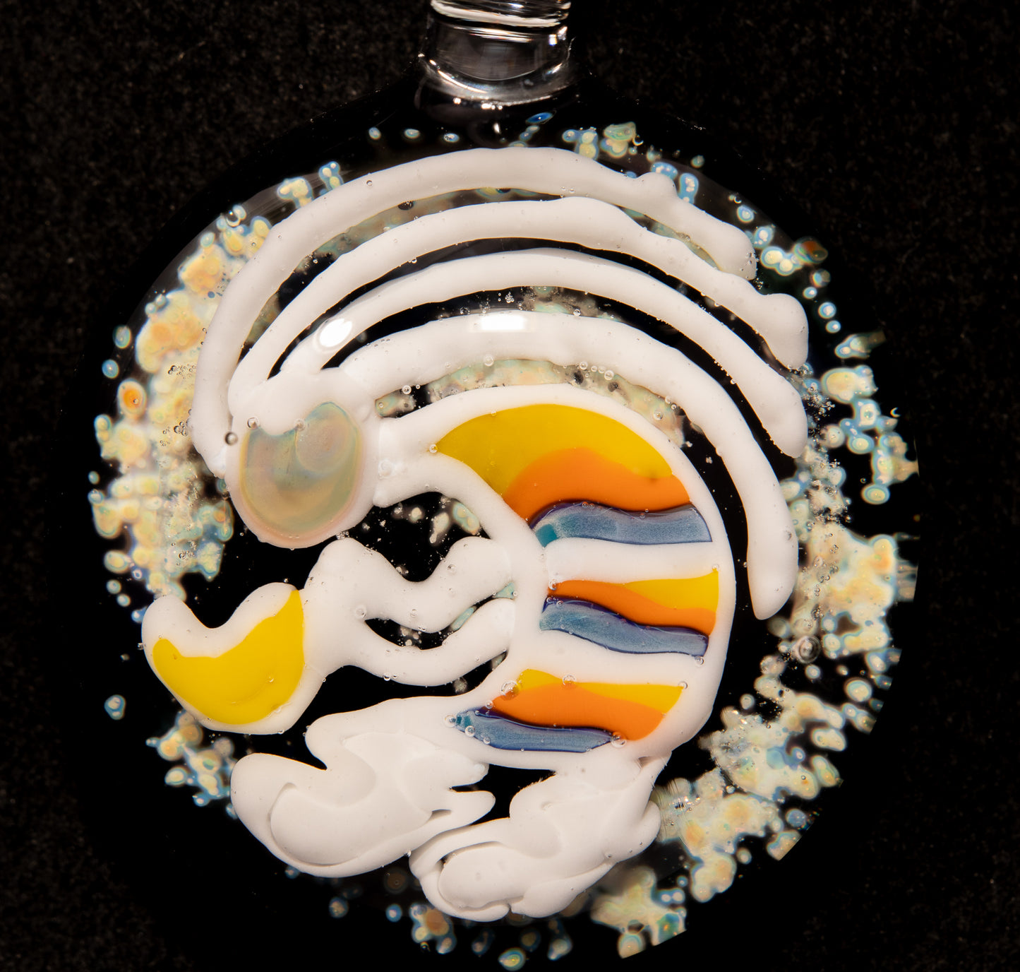 Glass Kokopelli Necklace | Southwestern Style Jewelry | Heady Borosilicate Pendant | Desert Charm