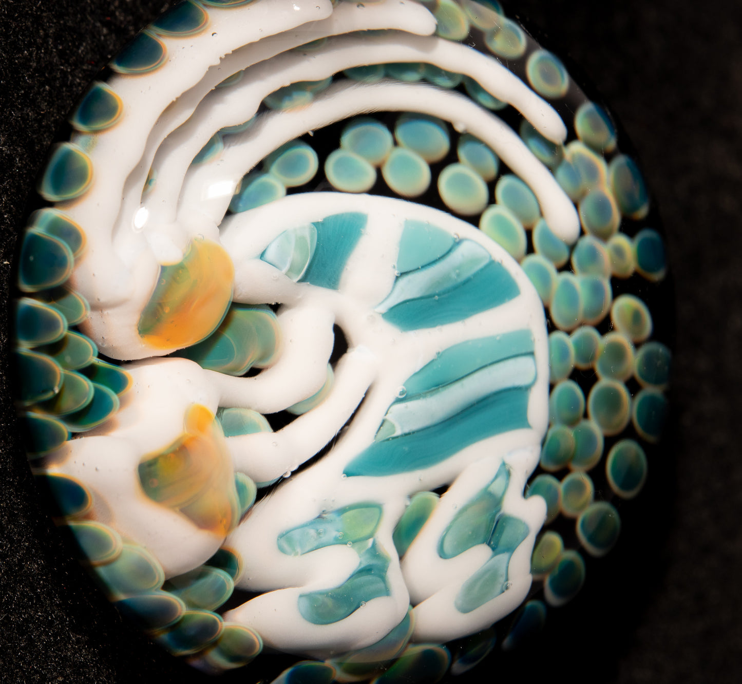 Kokopelli Glass Art Pendant | Tribal Boho Jewelry | Handcrafted Spirit Flute Talisman | Desert Vibes Necklace