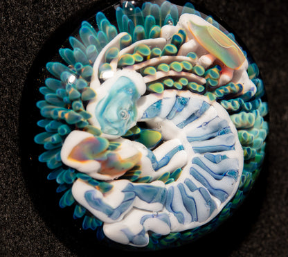 Borosilicate Kokopelli Pendant | Native Spirit Jewelry | Handblown Tribal Glass Art | Desert Music Symbol Gift