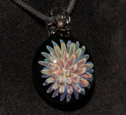 Imploded Nebula Star Pendant | Handmade Glass Necklace | Borosilicate Jewelry Gift | Cosmic Statement Piece