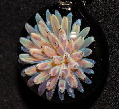 Imploded Nebula Star Pendant | Handmade Glass Necklace | Borosilicate Jewelry Gift | Cosmic Statement Piece