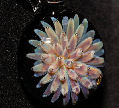 Imploded Nebula Star Pendant | Handmade Glass Necklace | Borosilicate Jewelry Gift | Cosmic Statement Piece