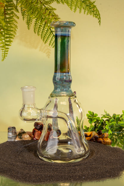 14mm Gold and Silver Fumed Rig