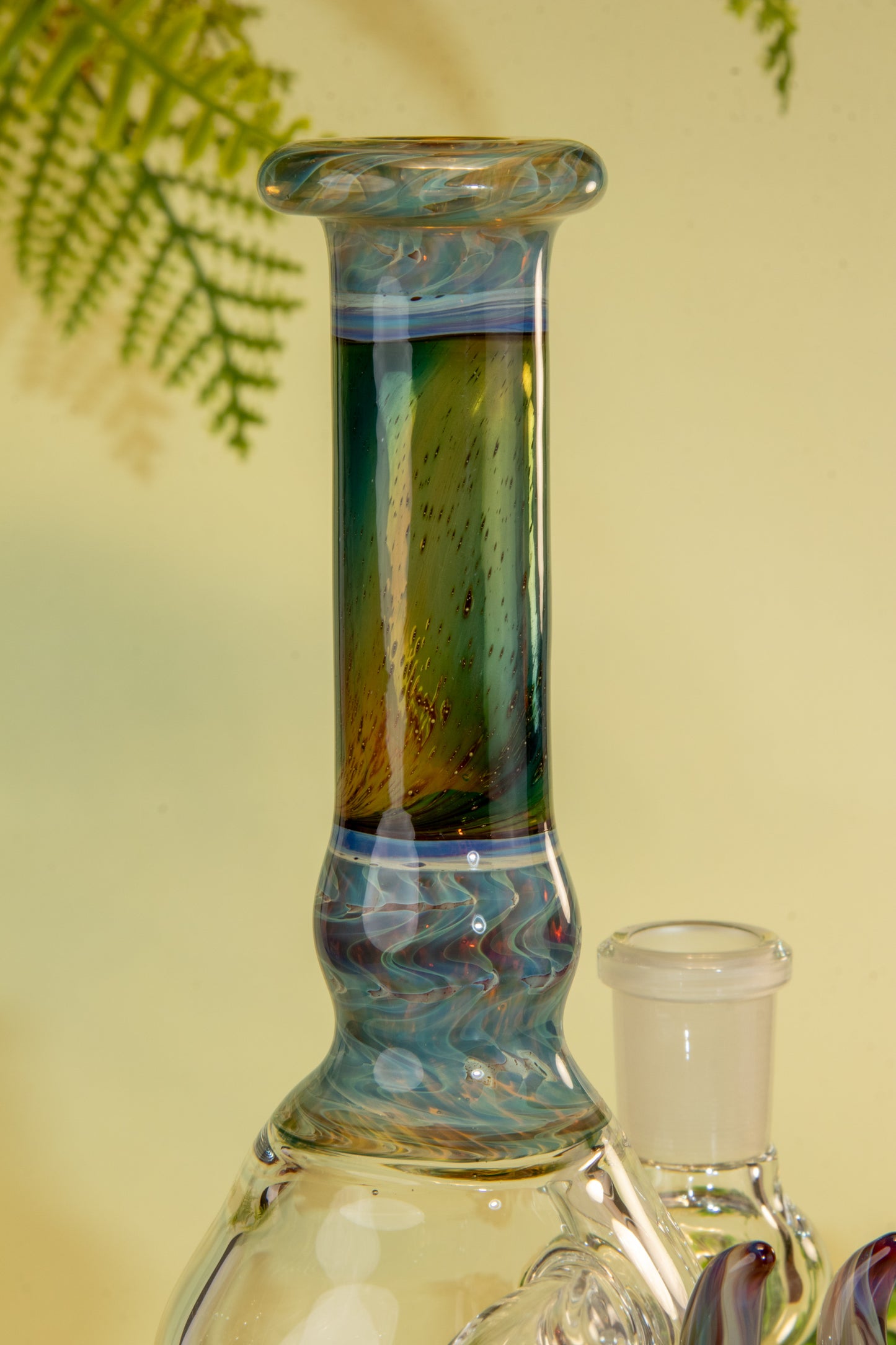 14mm Gold and Silver Fumed Rig