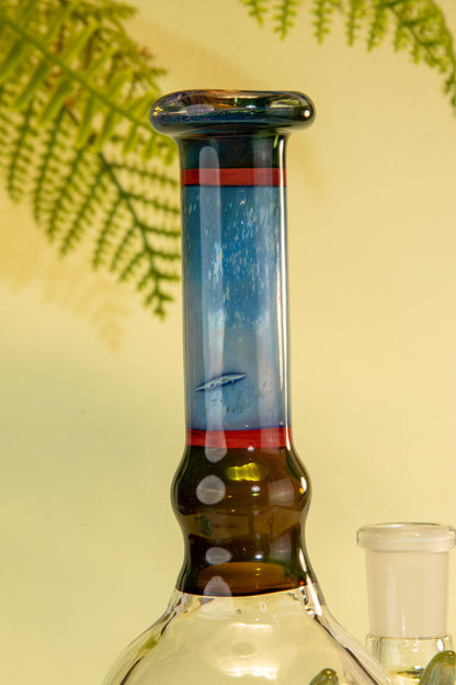 14mm Gold and Silver Fumed Colored Rig