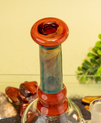 14mm Cherry Brandy Colored Rig